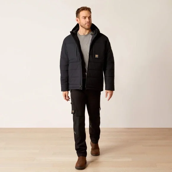 NWT Ariat Rebar Winter Valiant Ripstop Insulated Jacket - Picture 5 of 5